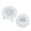 Mushroom Jar Silicone Molds Easy Demoulding Flexible Reusable Container Box