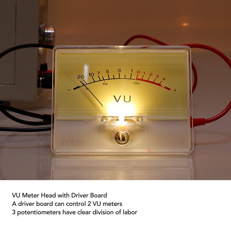 High Accuracy Power Amplifier VU Meter Preamplifier Audio Level Meter