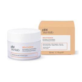 Revitaskin Emulsión 50ml  Crema Facial Hidratante y Revitalizante para Piel Apagada  Fórmula Iluminadora y Antioxidante con Vitamina C (Libre y...    