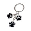 POYAMUSE Paw Print Keychain for Women and Men - Cute