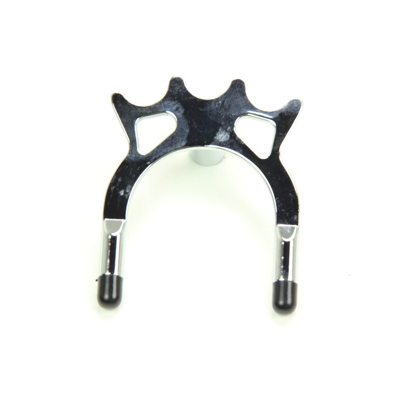 Jonny 8 Ball Chrome Cross & Bridge Rest Heads for