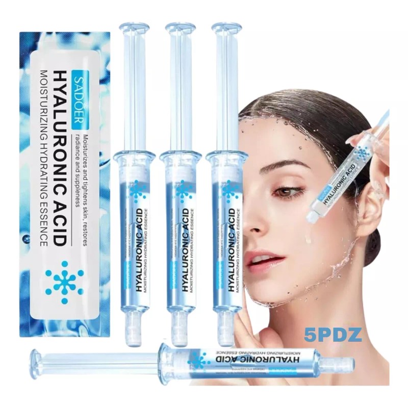 Universo en Linea Acido Hialuronico Facial, Antiedad, Manchas, Acne 5pzs