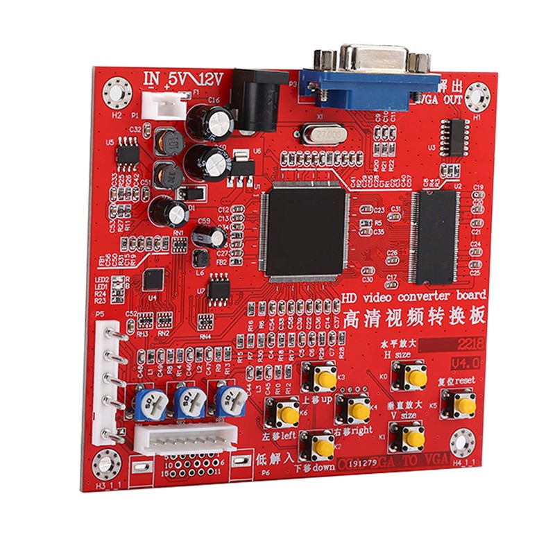 RGBS / CGA to VGA High Definition Video Game Converter