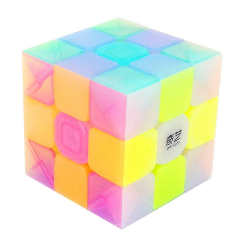 CuberSpeed QY Toys Warrior W 3x3 Jelly Speed Cube Puzzle