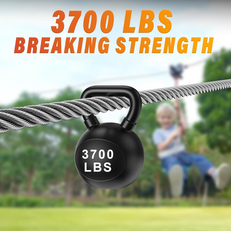 CELYND Stainless Steel Cable for Railing - 25FT 3/16" T316