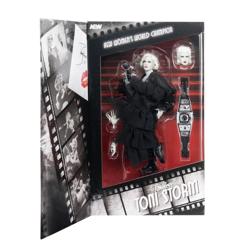 AEW Timeless Toni Storm (Black & White) - AEW Toy