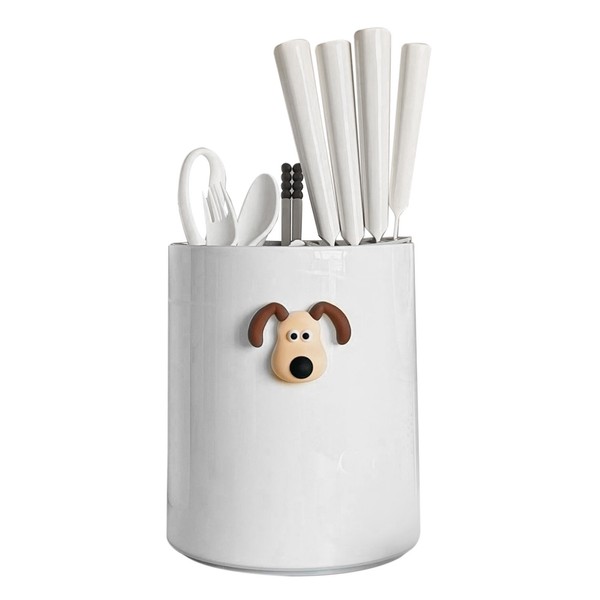 Multifunctional Chopsticks Cage Storage Tube Plastic Chopsticks Cage Rotary Knife