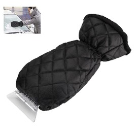 Plastic Car Ice Scraper With Glove Mitten Snow Removal Scraper for Car Windscreen Window Snow Scraper With Non Slip Handle