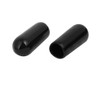 sourcing map 5mm Inner Dia Rubber Hose End Cap Screw
