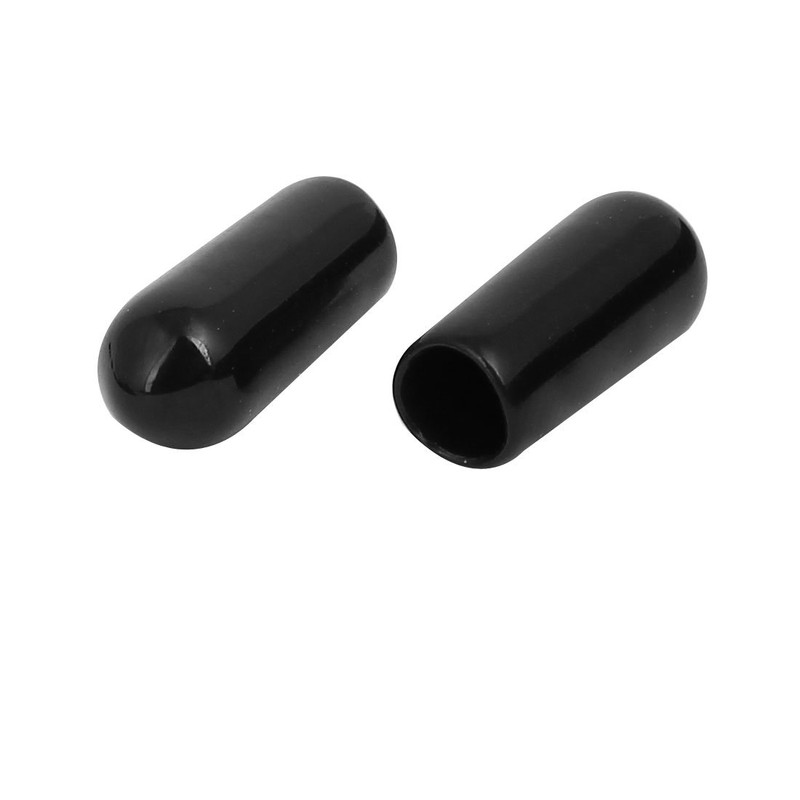 sourcing map 5mm Inner Dia Rubber Hose End Cap Screw