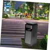 KICHOUSE Trash Can Ashtray Trash Cans Container Garbage Bin Ashtrays