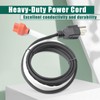 YUXIVCNE 120V Engine Block Heater Cord 6FT 5-15 Plug with