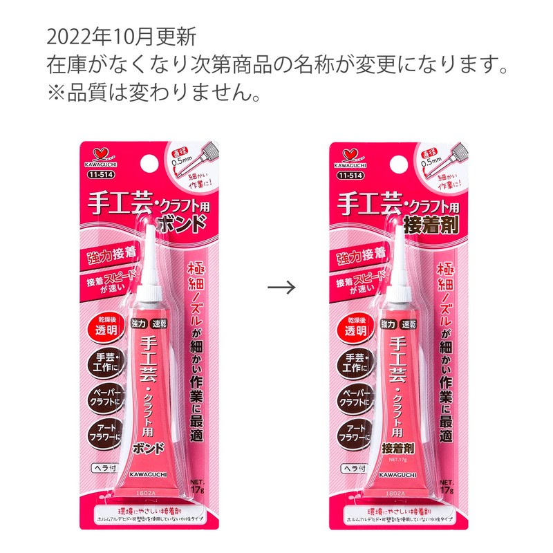 KAWAGUCHI(カワグチ) 手芸用品 手工芸・クラフト用ボンド 11-514