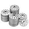 AccEncyc 1 Inch Plaster Washers 200 Pcs Plaster Buttons Metal