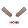 Klober Dry Verge Brown Left Hand Units - Plastic Roof