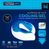 Almohada Cervical de Viaje Memory Foam Ortopédico Gel Térmico Refrescante