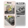 Sink Organiser, Sink Organiser, Dish Drainer Dishes, Kitchen Sponge Holder,