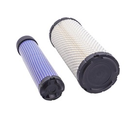 P822858 P821575 Air Filter Set, Inner & Outer Air Filter Kit Compatible Kubota L2501 L3130 L3240 L3600 L3901 L4600 L3940 L3940 L3300, Replaces Kawasaki 11013-7020 11013-7044 & 11013-7045