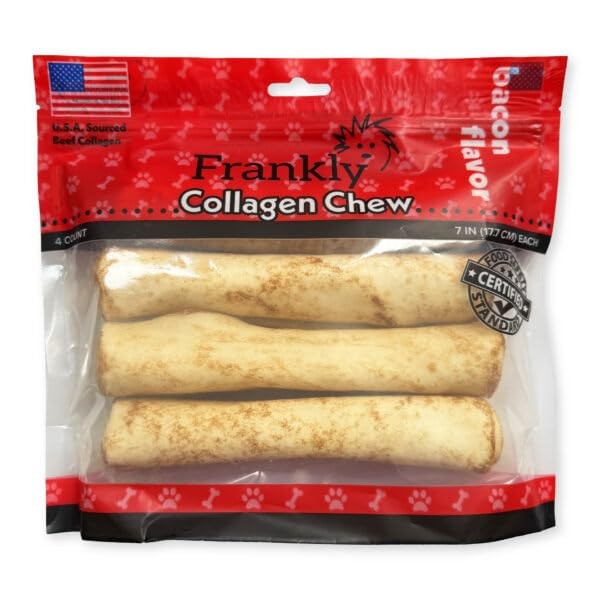 Original Frankly - Bacon Flavored Beef Chew Dog Retriever Rolls