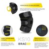 Bracoo Adjustable Compression Knee Patellar Pad Tendon Support Sleeve Brace