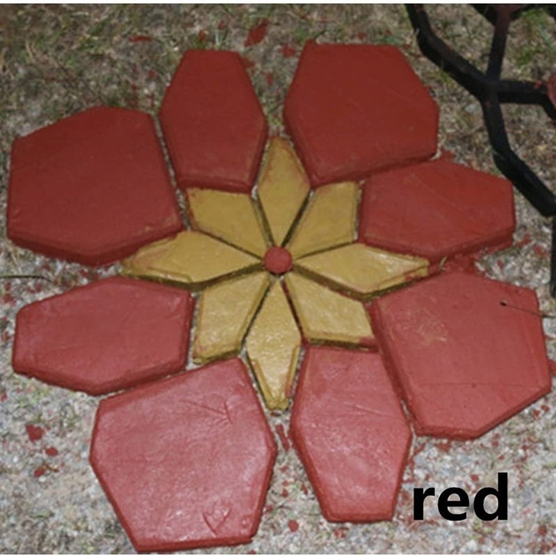 GOODTAKE Red Iron Oxide Pigment Manually Paving Concrete Personality Pavement