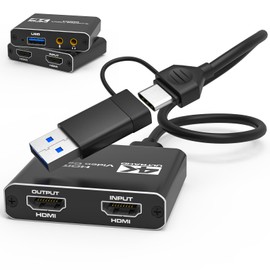 Tihokile HDMI to USB 3.0 Video Capture Card, 1080P@60Hz Video Capture Card