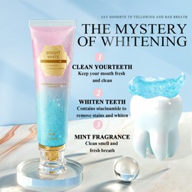 2PCS Niacinamide Whitening Toothpaste,2025 Niacinamide Intensive Tooth-Paste,Complete Care Tooth Paste, Repair and Protect Teeth, Fresh Breath Bright Tooth