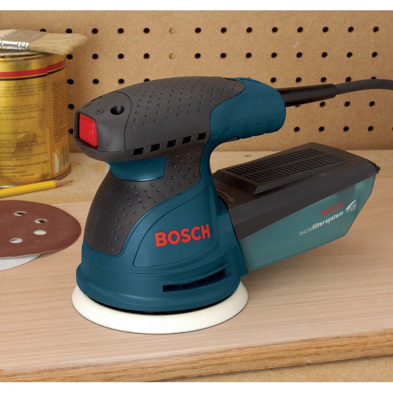 BOSCH ROS20VSC Palm Sander 2.5 Amp 5 Inch Corded Variable