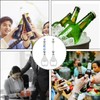ASUNFO 6 Pcs Beadable Beer Opener Metal Decorative Beaded Bottle