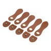 5 Set Leather Snap Buckles Soft Wearable DIY Sewing Leather