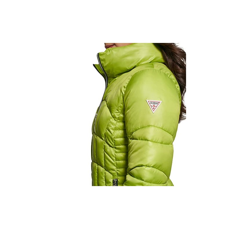 GUESS Fall, Puffer, Quilted Jackets for Women, Lime, Medium