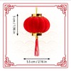 Eterspr Pack of 20 Mini Red Lanterns, New Year Party