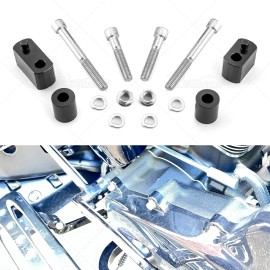 RI 1" Driver Floorboard Extenders For 09+ Harley Road King Special FLHRXS FLHP FLHR