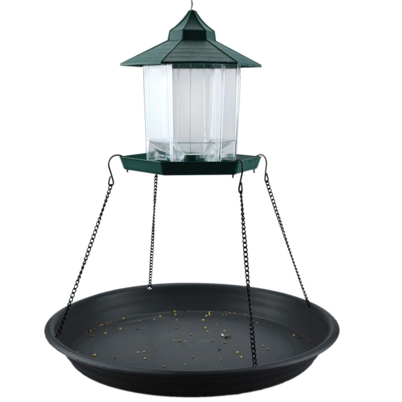 16" Bird Seed Catcher Tray Platform Feeder Hanging Tray Seed