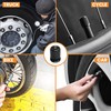 8 Pack Tyre Valve Caps, Plastic dust caps for car