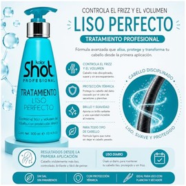Kolor Shot Tratamiento capilar con keratina Termoprotector para alaciar el cabello - 250 ml