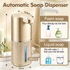 Rudnia Automatic Soap Dispenser, Foaming Soap Dispenser Touchless with Continuous