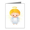 Truly Teague Note Card Christmas Cuties Shining Angel of the