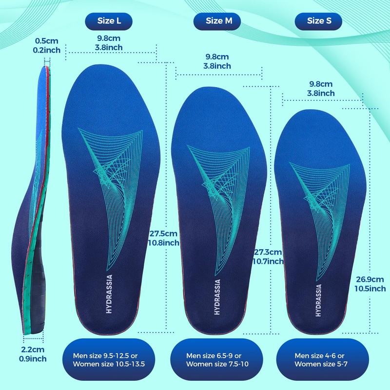 Heavy Duty Support Insole Orthotics (S)