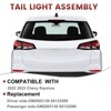 CONLLCON Tail lights Assembly Left Inner Compatible with 2022 2023