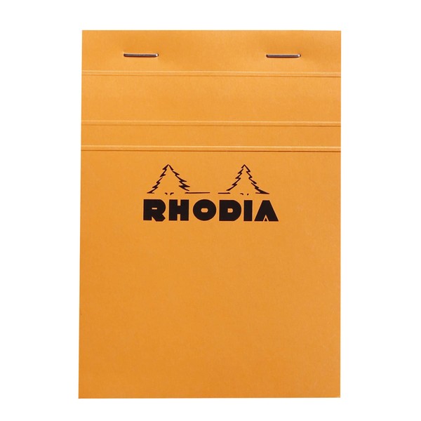 Rhodia Notepad, No13 A6, Squared - Orange