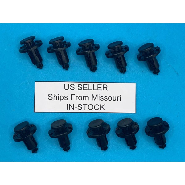 Auveco (PACK of 10) Push Retainers for Subaru Cover Bumper