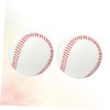 KOMBIUDA 2pcs Baseball Training Balls Soft Filled Bouce Balls Baseball