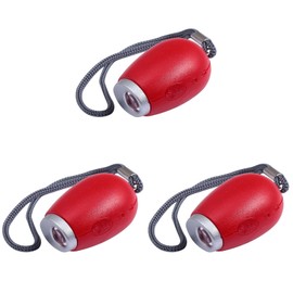 3 Pcs Mini Projection Clock with Led Light, Portable Digital Clock for Kids, Red Plastic Keychain Clock for Travel and Decoration