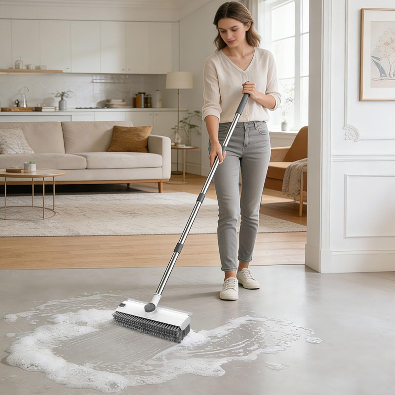 SetSail Floor Scrub Brush, 3 in 1 Floor Scrub Brush