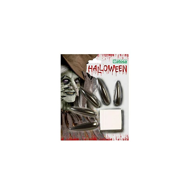 BigBuy Carnival S1130898 nails, colourful