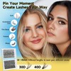 KevKev Lash Clusters Kit Eyelash Extension Kit 280pcs Eyelash Clusters