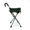 Mac Sports Folding Cane Chair - Walking Stick with Stool