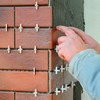 500pcs 1mm Tile spacers - White Plastic Cross spacers -