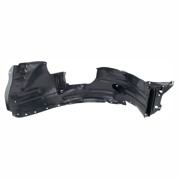 TRQ TRQ Front Left Inner Fender Liner Black Drivers Side